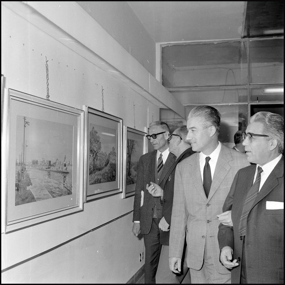 Umberto Panozzo, fondatore di Panozzo Editore, in una fotografia d'epoca.