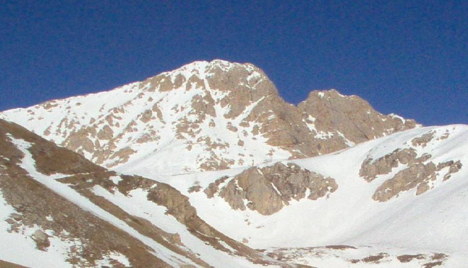 Il Corno Grande del Gran Sasso, meta della storica spedizione guidata da Francesco De Marchi