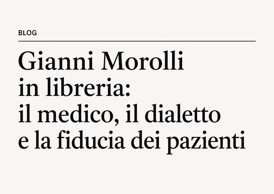Immagine testuale sull’articolo dedicato a Gianni Morolli e alla fiducia tra medico e paziente