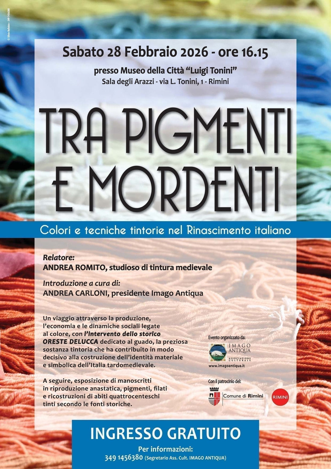 Presentazione del libro "Il guado. L'oro blu del Medioevo" di Oreste Delucca
