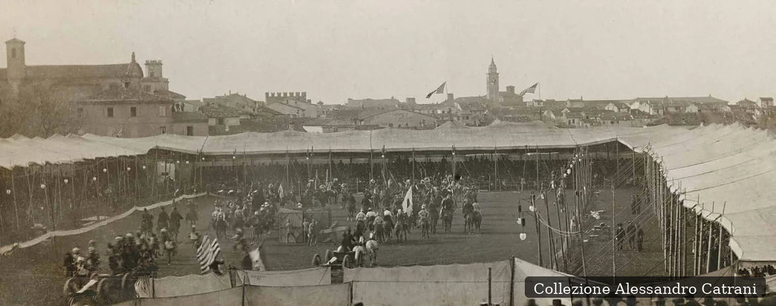 Wild West Show di Buffalo Bill a Rimini nel 1906 – Collezione Alessandro Catrani