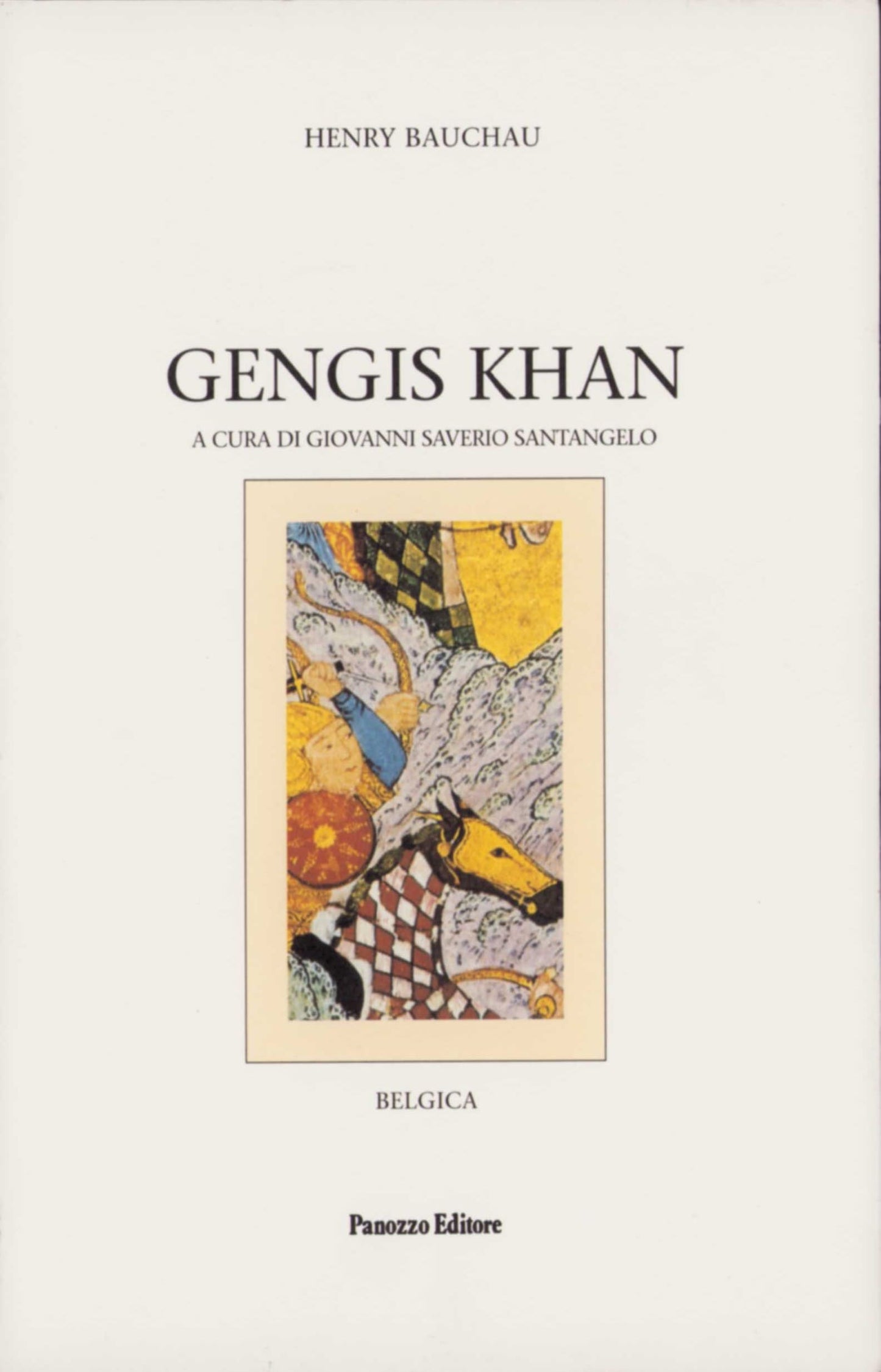 Gengis Khan di Henry Bauchau | Edizione bilingue francese-italiano