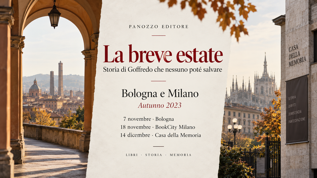 La breve estate di Vera Paggi tra le presentazioni di Bologna e Milano nell’autunno 2023