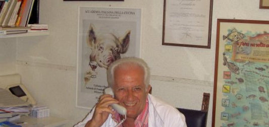 Fernando Santucci, promotore de La cucina riminese tra terra e mare
