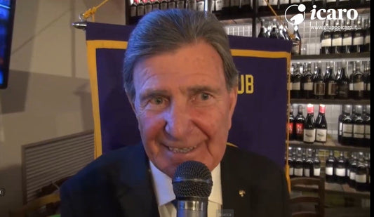 Nevio Monaco presenta il libro Il carabiniere e l’antiquario durante la serata organizzata dal Lions Club Rimini Host