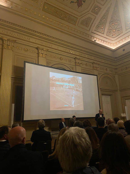 Presentazione di Circolo Tennis Rimini. 100 anni alla Sala Ressi del Teatro Galli