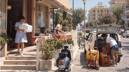 Lavoro estivo e attività turistiche nella Rimini degli anni Ottanta