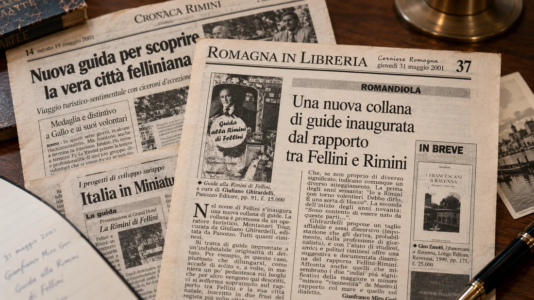 Recensione di Gianfranco Miro Gori a Guida alla Rimini di Fellini sul Corriere Romagna del 31 maggio 2001