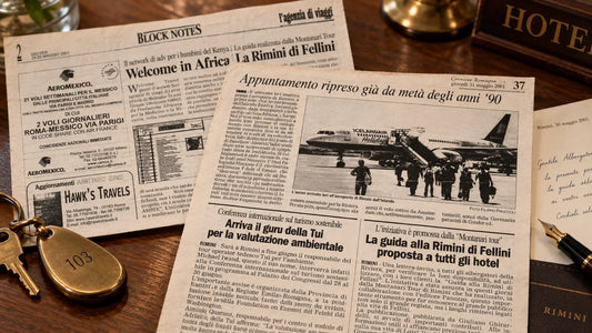 Segnalazione di Chiamami Città del 2001 dedicata a Guida alla Rimini di Fellini di Panozzo Editore