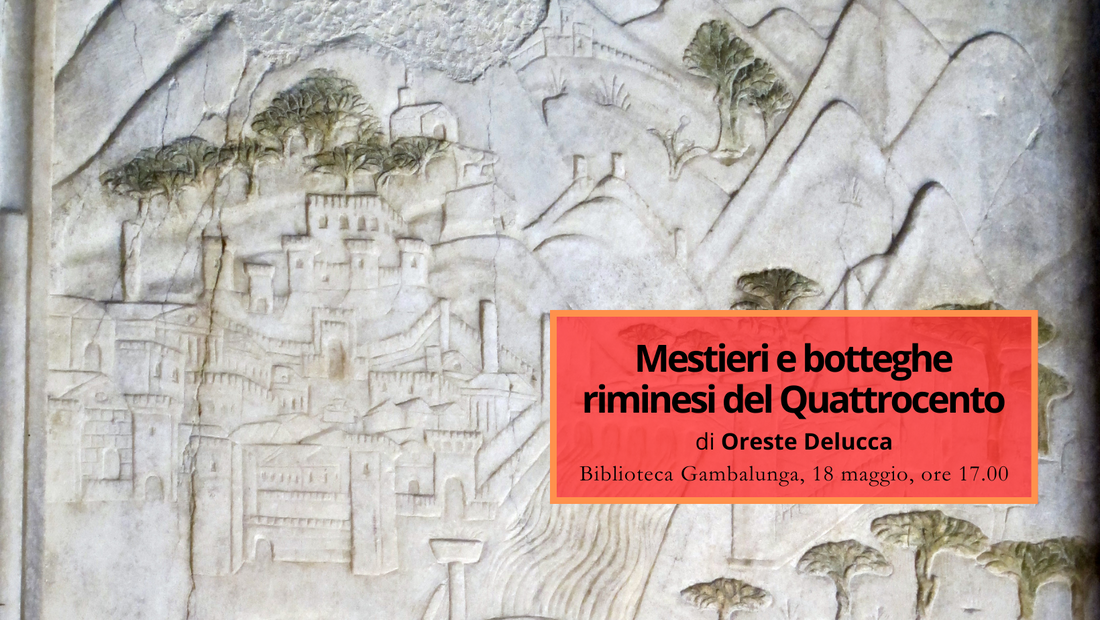 Oreste Delucca presenta Mestieri e botteghe riminesi del Quattrocento a Libri da queste parti 2024 alla Cineteca di Rimini