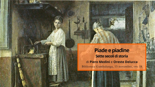 Piero Meldini e Oreste Delucca presentano Piade e piadine a Libri da queste parti 2024 alla Biblioteca Gambalunga di Rimini