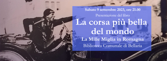 Il carabiniere e l’antiquario e La corsa più bella del mondo a La Romagna dei Libri di Bellaria nel 2023