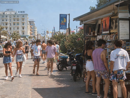 Rimini negli anni Ottanta tra musica, cinema e cultura pop