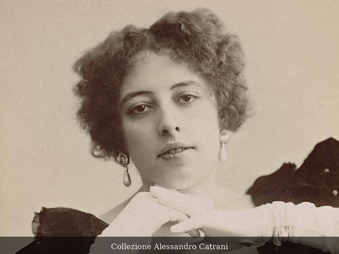 Bianca Iggius, poi contessa Blanche Aventi Roverella, protagonista della vita mondana riminese – Collezione Alessandro Catrani