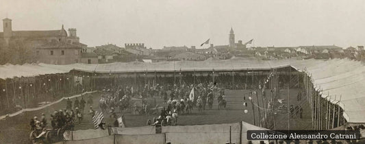 Wild West Show di Buffalo Bill a Rimini nel 1906 – Collezione Alessandro Catrani