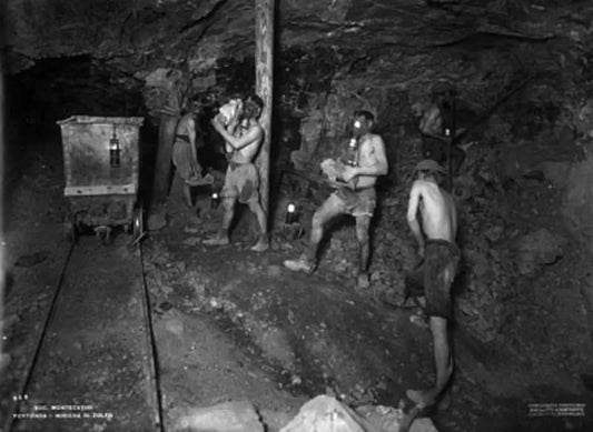 Minatori della miniera di Perticara raccontati da Gilberto Grazia