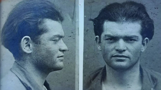 Didimo Ferrari in una foto segnaletica del 1934, pubblicata in RS – Ricerche Storiche n. 141