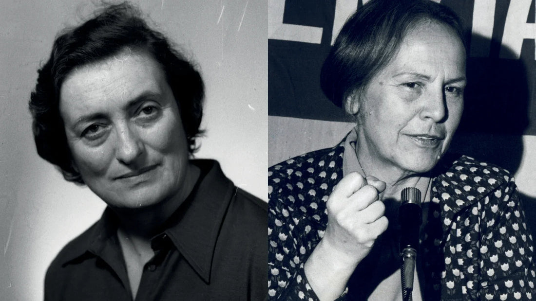Carmen Zanti e Nilde Iotti, immagini riprodotte in RS – Ricerche Storiche n. 141