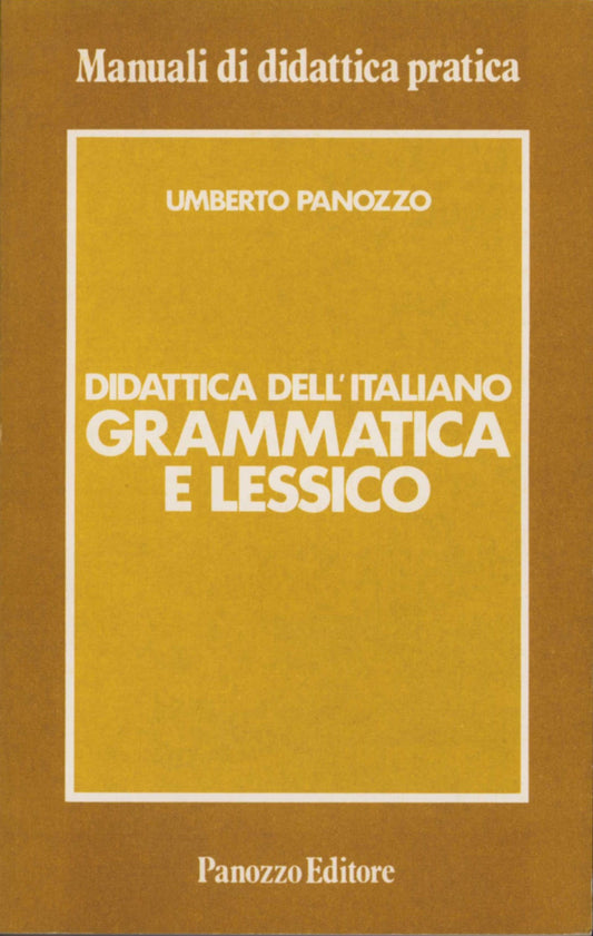Umberto Panozzo – La didattica dell’italiano

