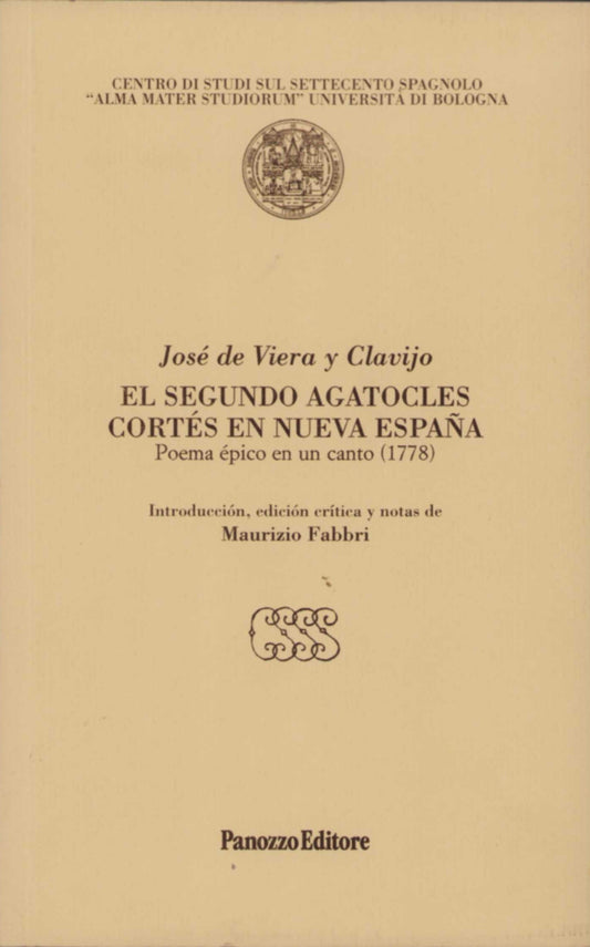 El segundo Agatocles | Poema epico su Hernán Cortés (1778)