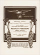 Renato Parisano - Ristampa anastatica del volume stampato nel maggio 1919