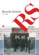 Copertina di RS – Ricerche Storiche n. 141 (2026), rivista di Istoreco edita da Panozzo Editore